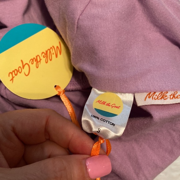 NWT MILK THE GOAT PURPLE ROMPER - Picture 6 of 7